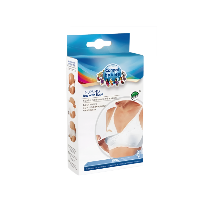 Zubaida's Canpol Maternity Bra Classic White DD80-DD95 - 26/768 - Zubaidas Official™