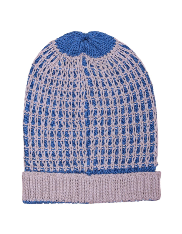 Zubaida's Woolen Checkered  Blue and Beige - Zubaidas Official™