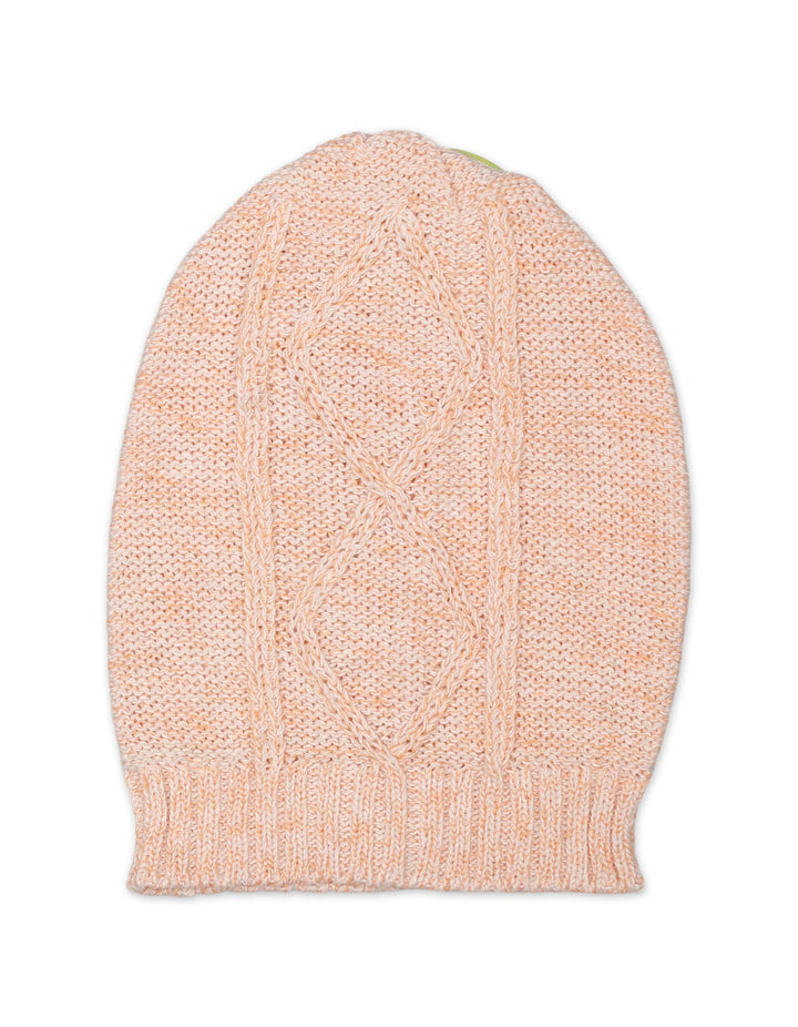 Zubaida's Caps Woolen Light Orange for Girls - Zubaidas Official™