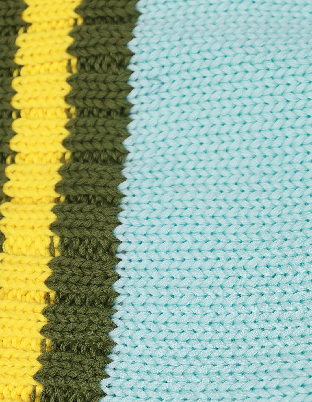 Zubaida's Caps Woolen Sky Blue With Stripes - Zubaidas Official™