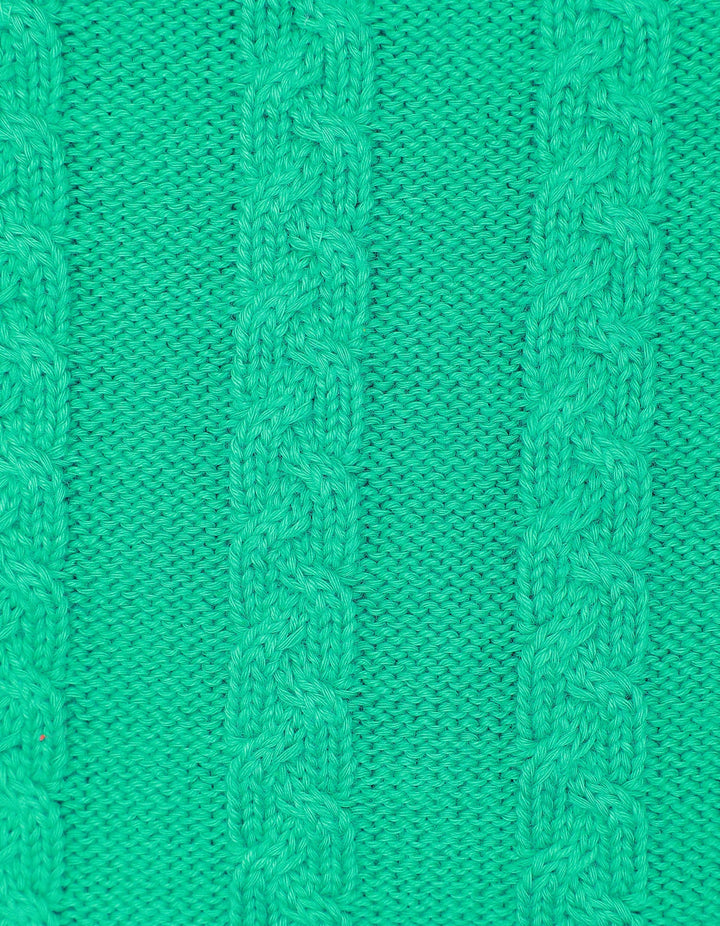 Zubaida's Sweater Frill Bottom Green for Girls - Zubaidas Official™
