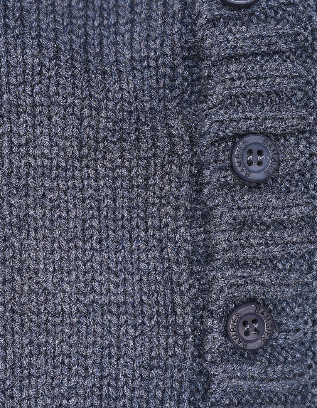 Zubaida's Sweater Front Button Bluesish Grey Base Stripes Toddler - Zubaidas Official™