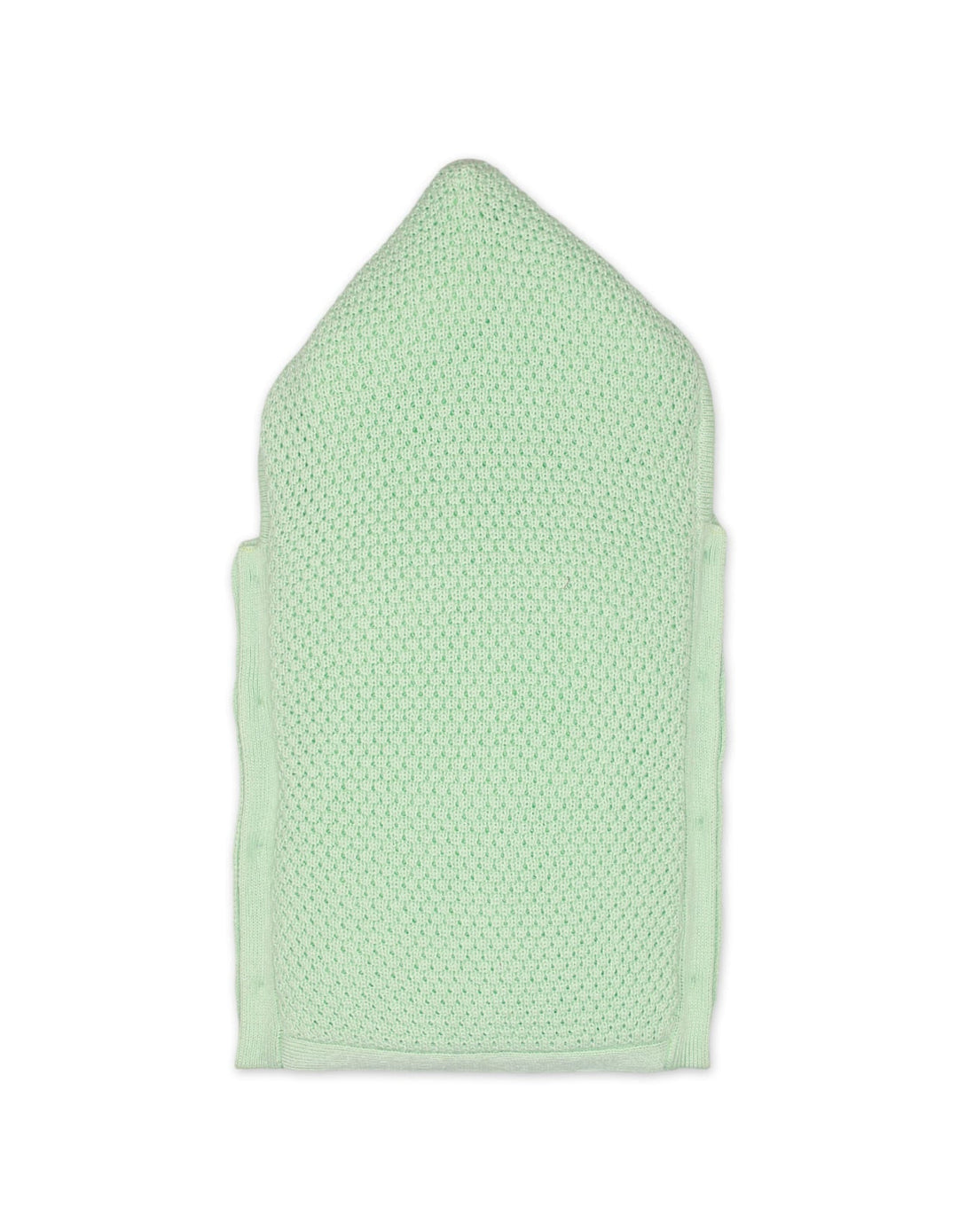Zubaida's Carry Nest Woolen Mint Front Button - Zubaidas Official™