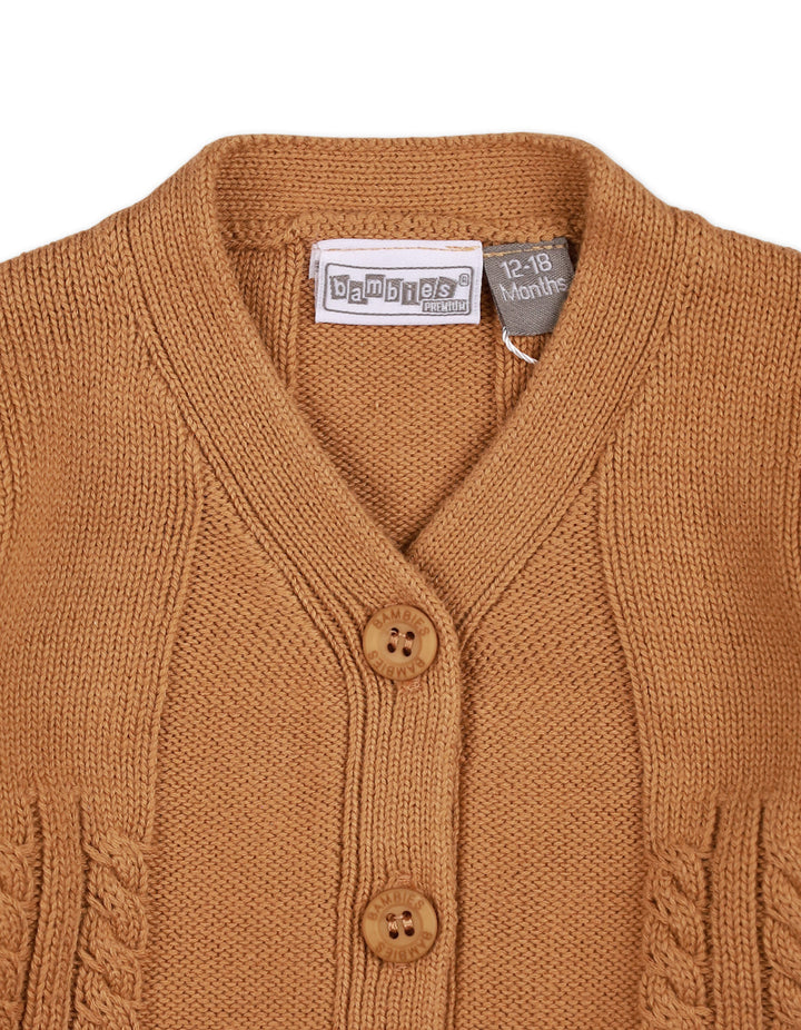 Zubaida's Sweater Cable Knit Cropped Length - Zubaidas Official™