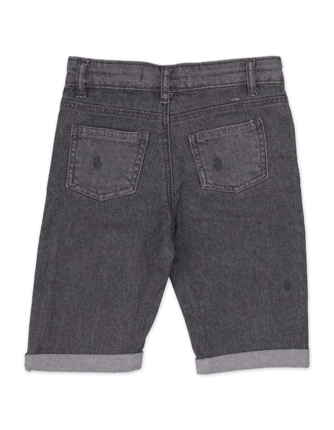 Zubaida's Bermuda Denim Shorts for Boys - Gray - Zubaidas Official™