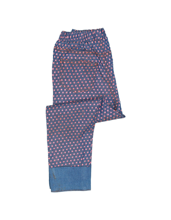 Zubaida's Pant Denim Orange Print for Girls - Zubaidas Official™