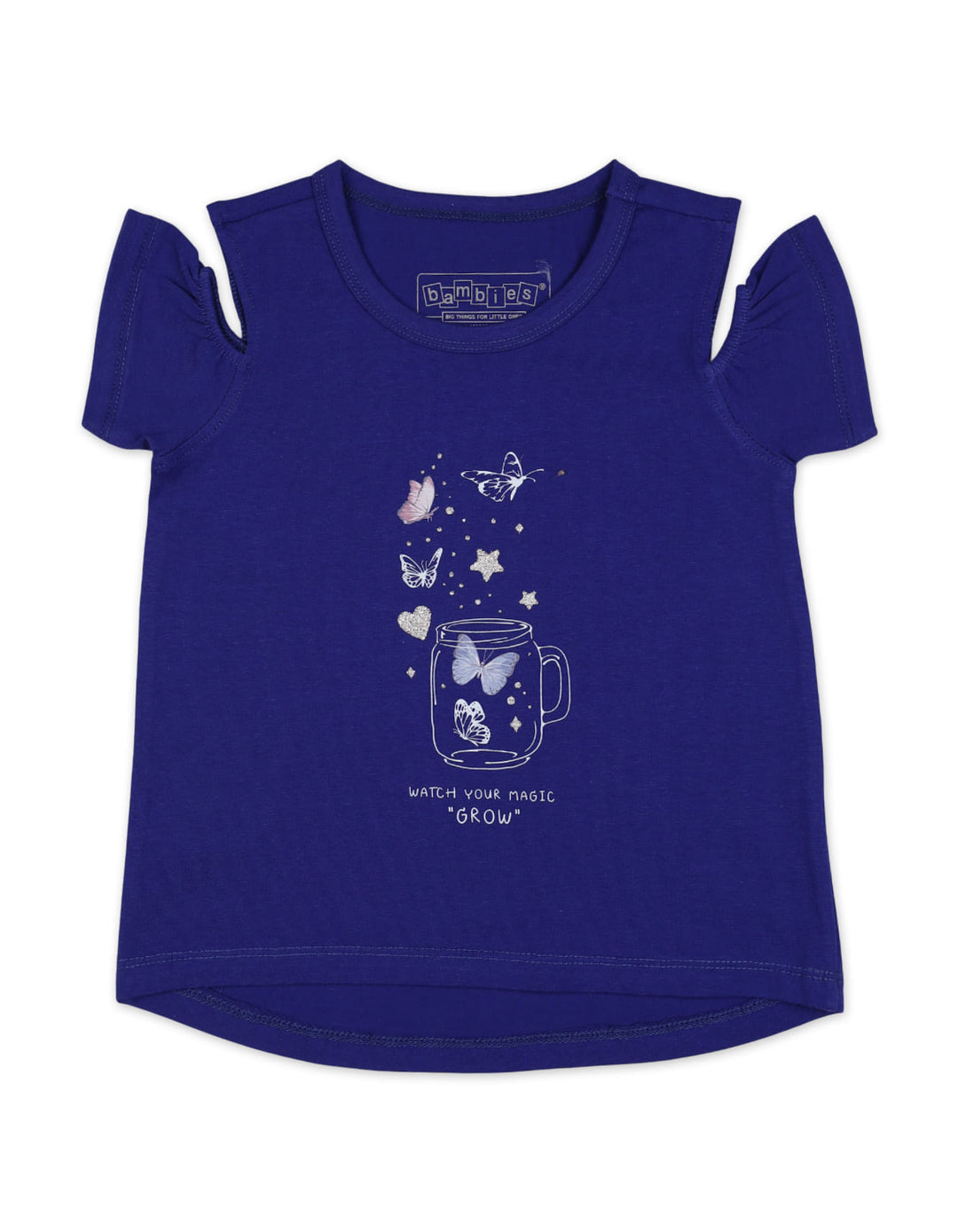 Zubaida's Enchanting "Watch Your Magic Grow" Cold-Shoulder Top - Zubaidas Official™