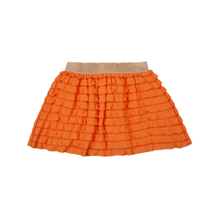Zubaida's Orange Ruffle Skirt - Zubaidas Official™