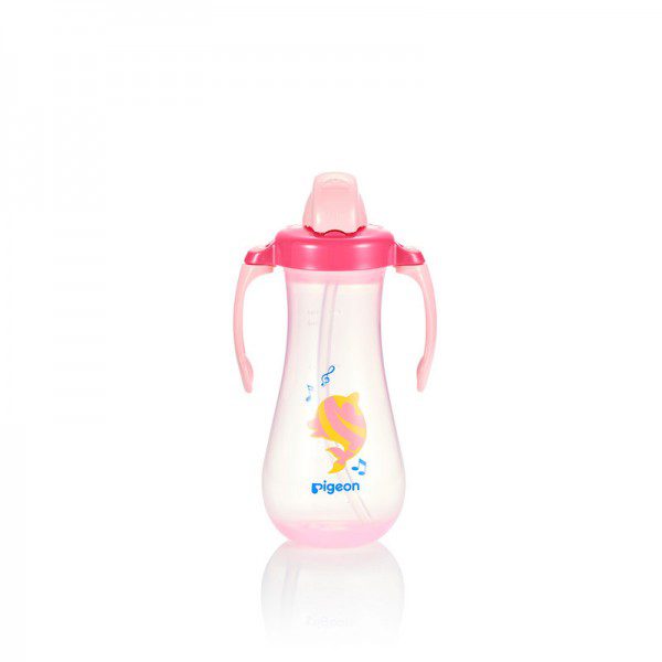 Zubaida's Pigeon Pigeon Tall Straw Bottle Pink - D78088 - Zubaidas Official™