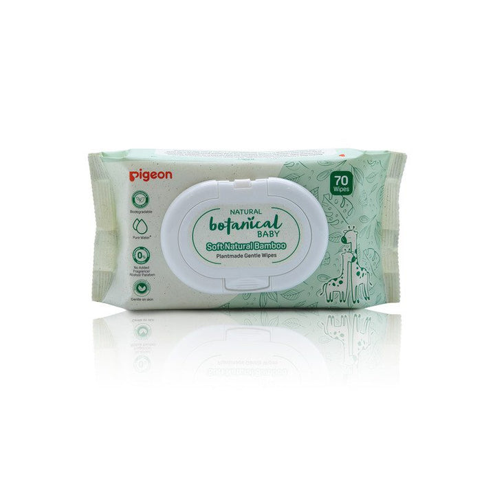 Zubaida's Pigeon Natural Botanical Plantmade Gentle Wipes 70 Sheets - P79419 - Zubaidas Official™