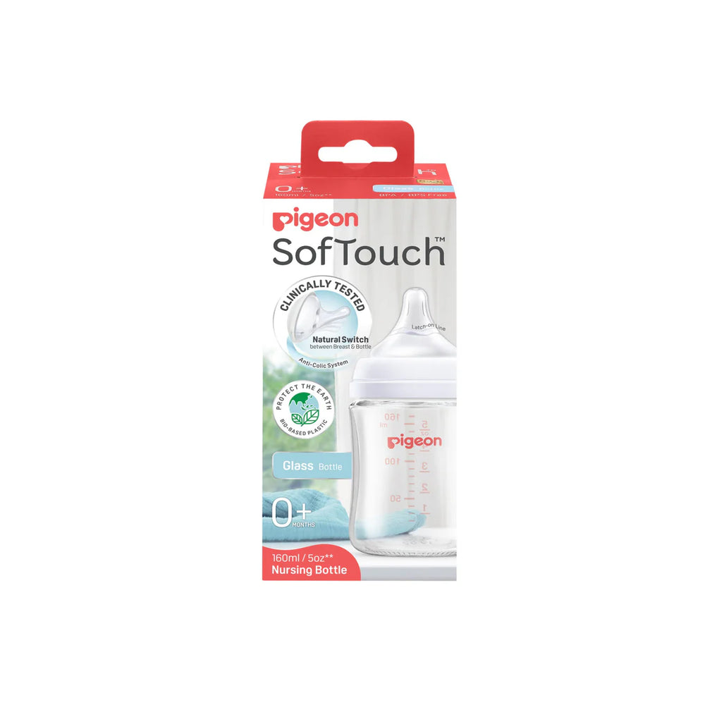 Zubaida's Pigeon SofTouch™ BPP Nursing Glass Bottle 160ml - A81271 - Zubaidas Official™