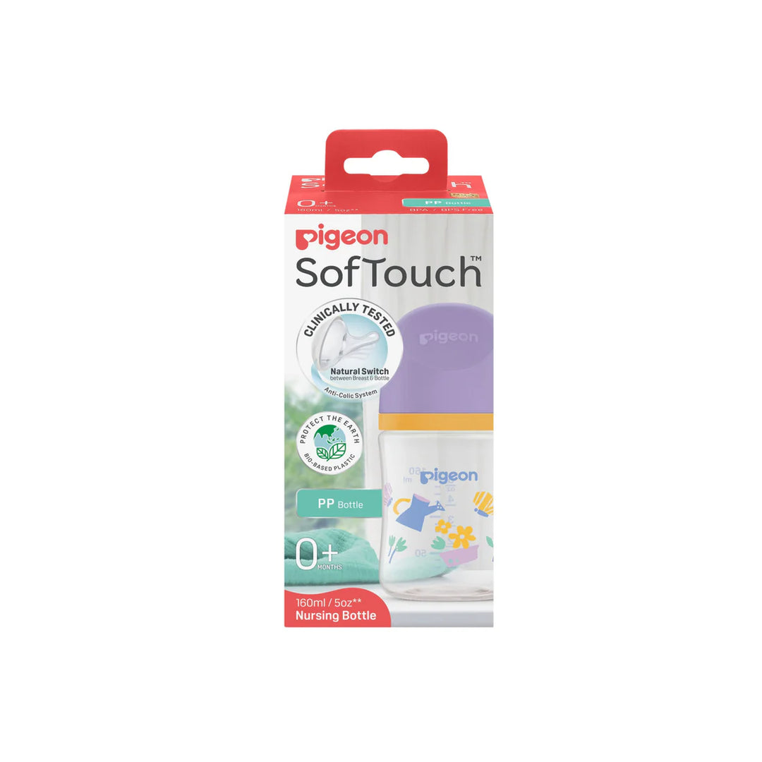 Zubaida's Pigeon SofTouch™ BPP Nursing Bottle 160ml Spring - A81295 - Zubaidas Official™