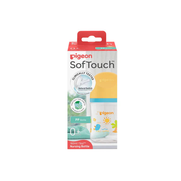 Zubaida's Pigeon SofTouch™ BPP Nursing Bottle 160ml Summer - A81296 - Zubaidas Official™