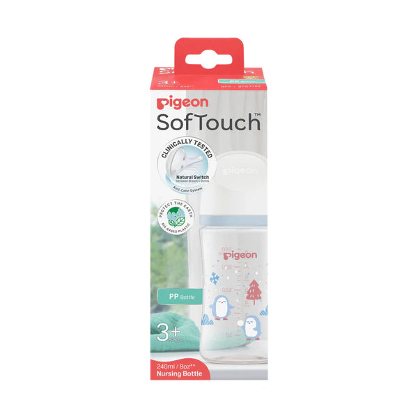 Zubaida's Pigeon SofTouch™ BPP Nursing Bottle 240ml Winter - A81298 - Zubaidas Official™