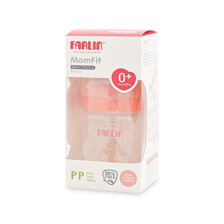 Zubaida's Farlin Pp Wide Neck Feeding Bottle 150Ml - RED - AB-42012-G - Zubaidas Official™