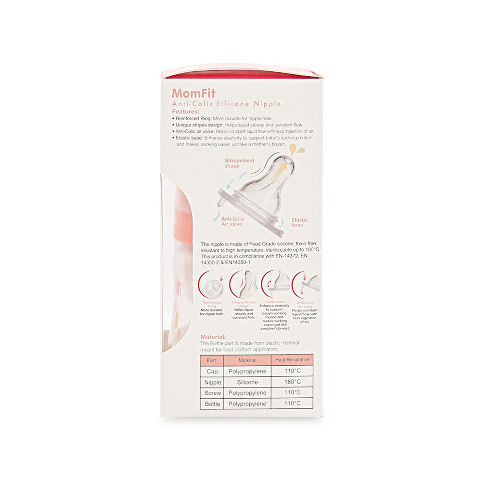 Zubaida's Farlin Pp Wide Neck Feeding Bottle 150Ml - RED - AB-42012-G - Zubaidas Official™