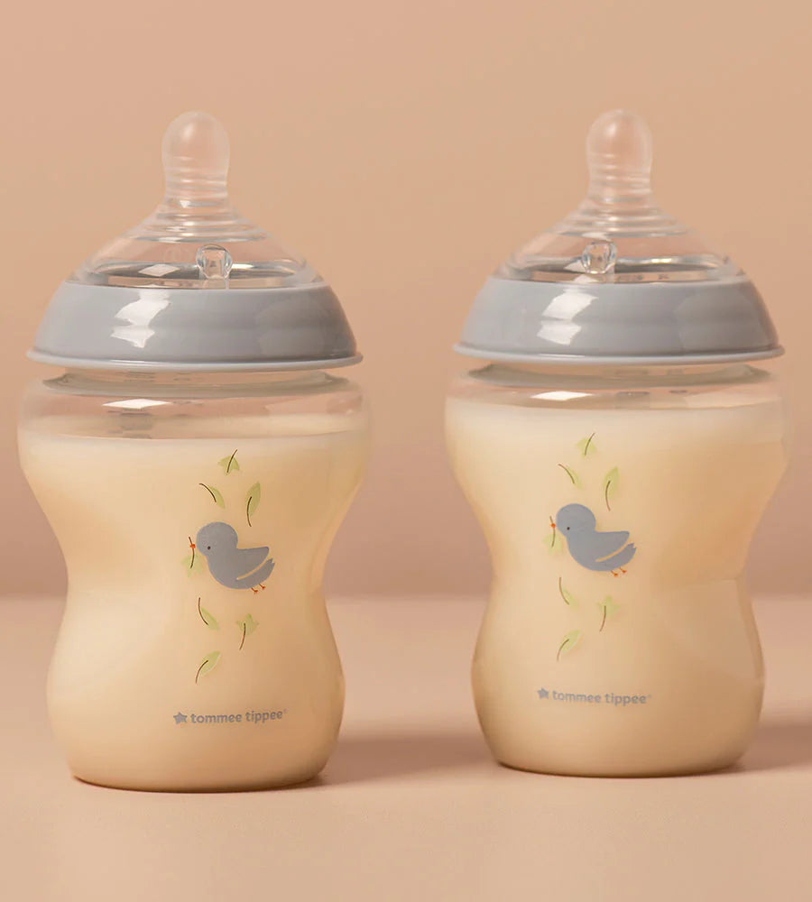 Zubaida's Tommee Tippee NS Decor PP Bottle with M Teat 260ML PK-2 - TT 423915 - Zubaidas Official™