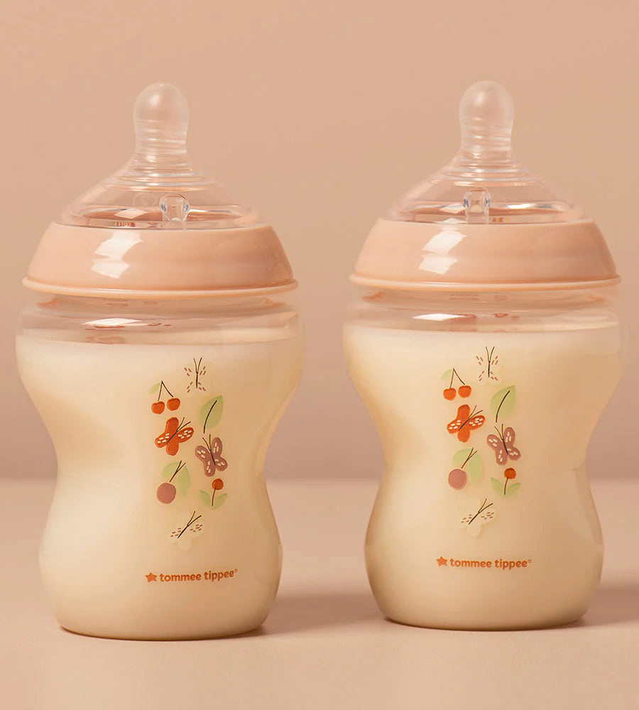 Zubaida's Tommee Tippee Natural Start Decor PP Bottle with M Teat 260ML PK-2 - TT 423916 - Zubaidas Official™