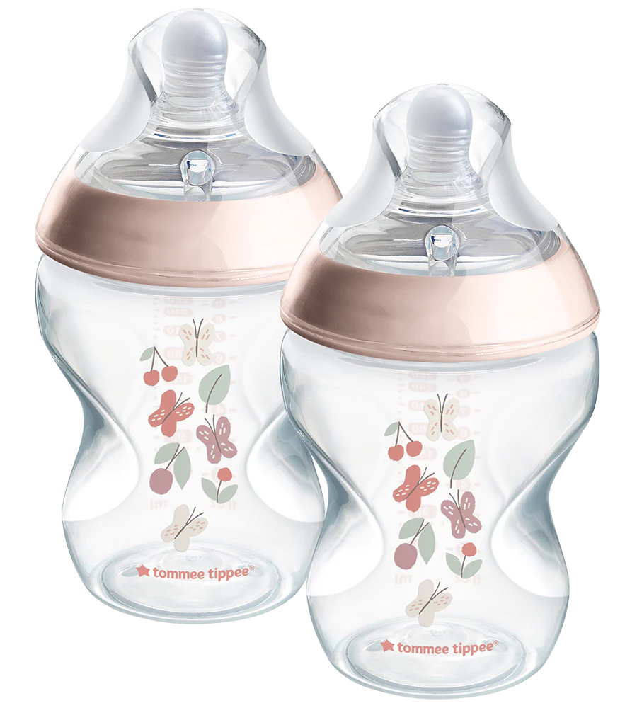 Zubaida's Tommee Tippee Natural Start Decor PP Bottle with M Teat 260ML PK-2 - TT 423916 - Zubaidas Official™