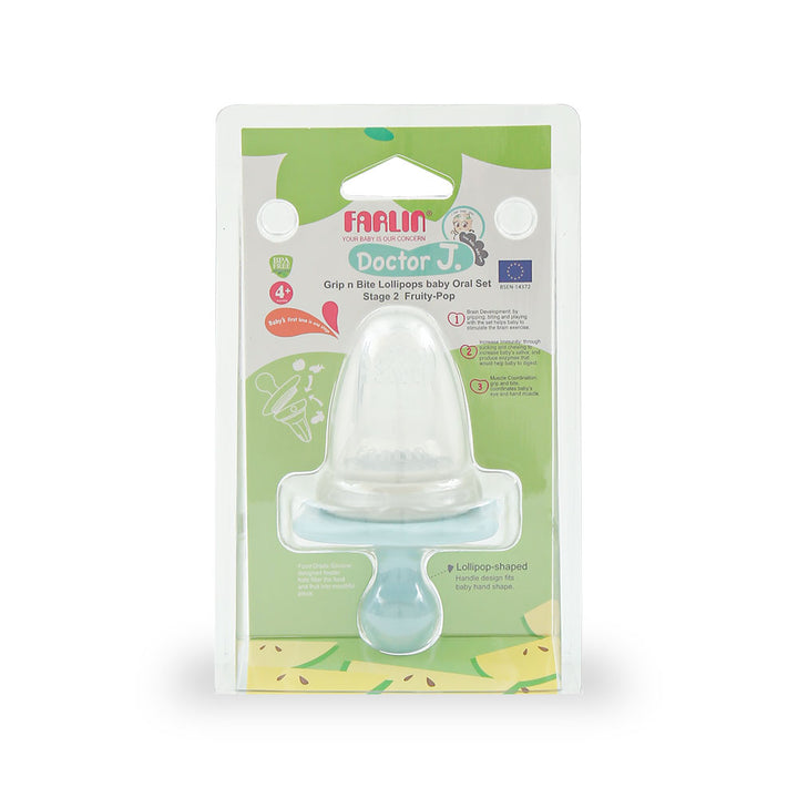 Zubaida's Farlin Grip N Bite Lolipop Stage 2 – Green - BBC-003-B - Zubaidas Official™