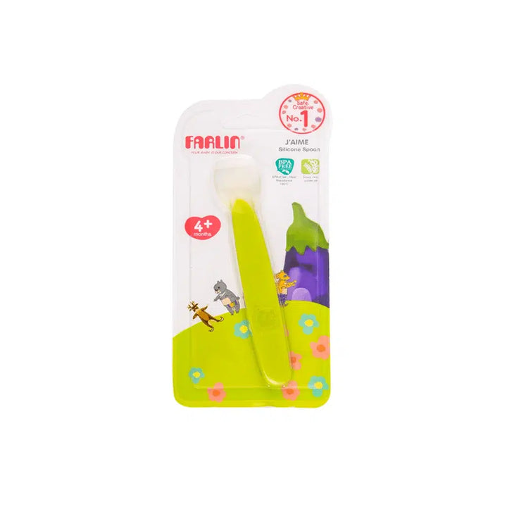 Zubaida's Farlin Silicone Spoon - Green - BF-239 - Zubaidas Official™