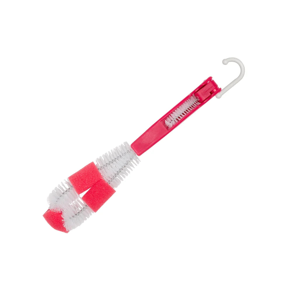 Zubaida's Farlin Bottle & Nipple Brush - Pink - BF-257 - Zubaidas Official™