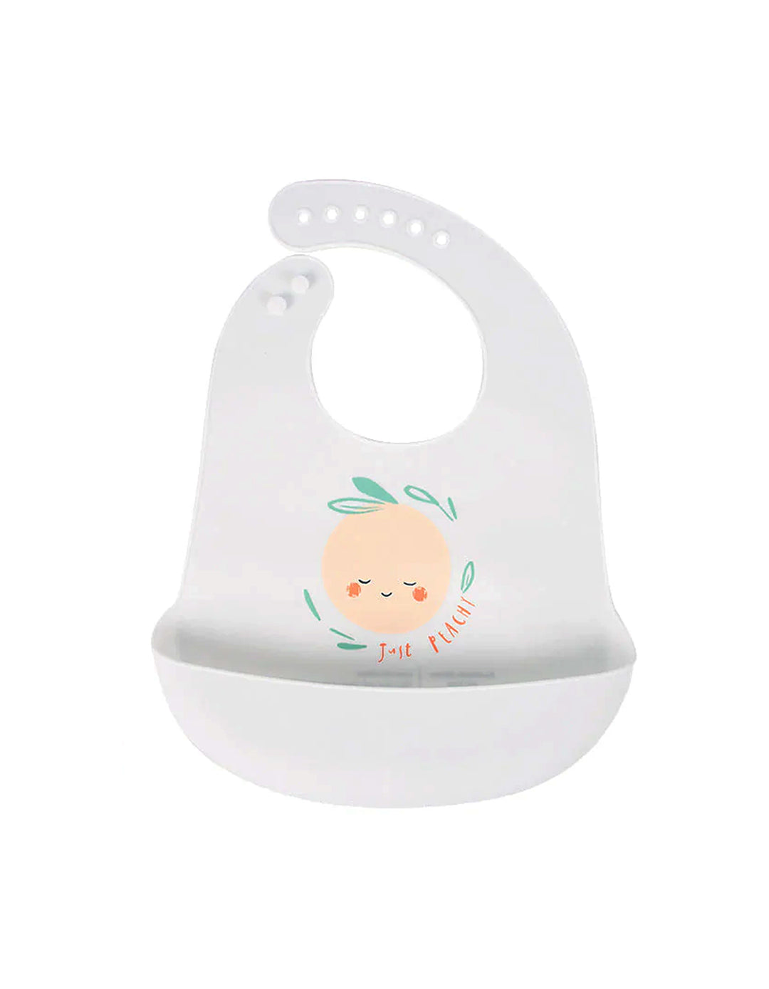 Zubaida's Adjustable Silicone Bib with Wide Catch Pocket - Zubaidas Official™