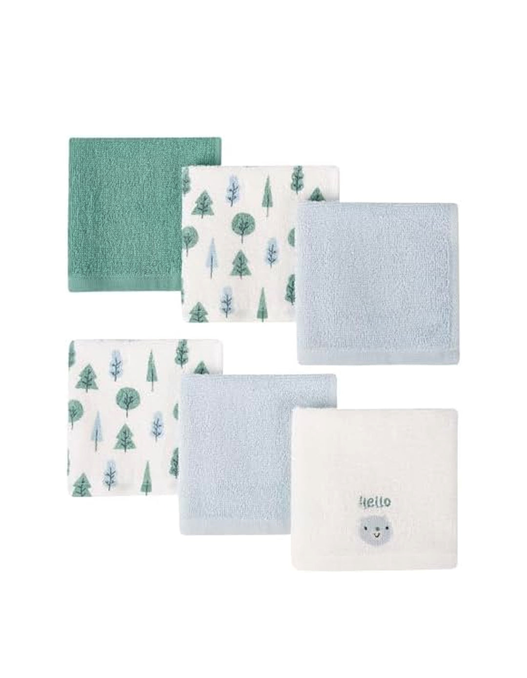 Zubaida's Soft & Absorbent 6 Pcs Terry Wash Cloths - Zubaidas Official™