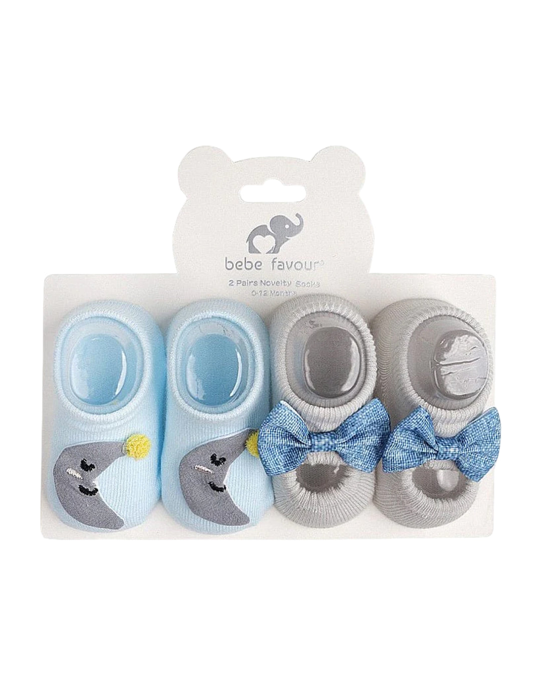 Zubaida's Adorable Soft & Comfortable Anti-Slip Socks - 2 Pairs - Zubaidas Official™