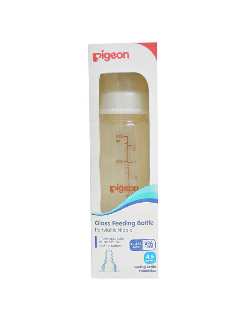 Zubaida's Pigeon SN Glass Bottle 240 ML - A482 - Zubaidas Official™