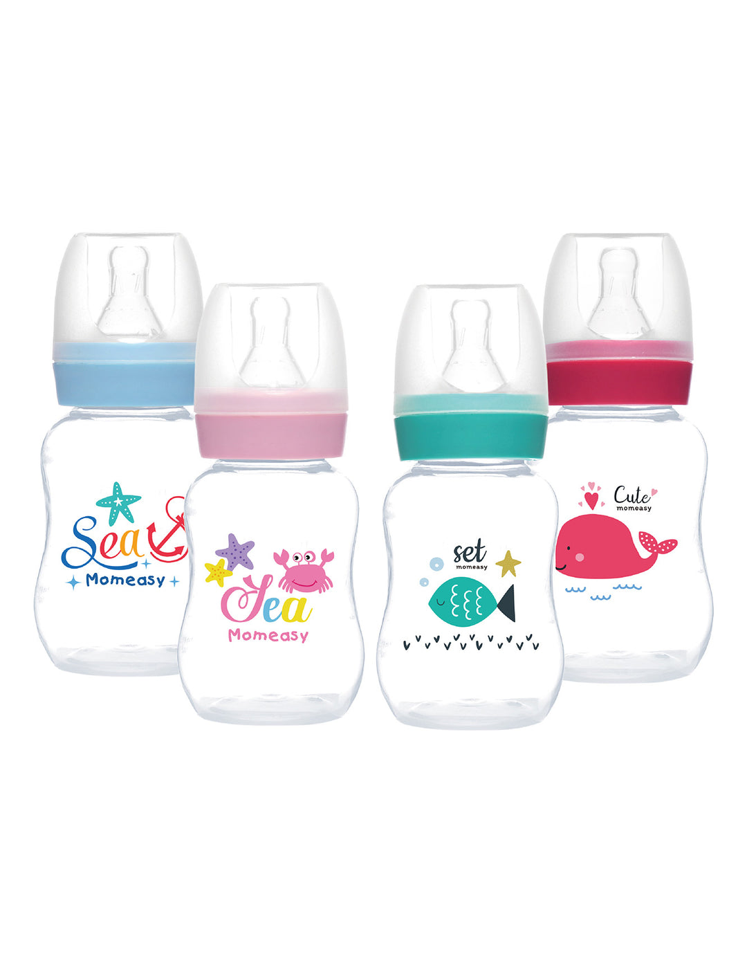 Zubaida's Momeasy 4oz/120ML Standard Feeding Bottle (Pack of 1) - Zubaidas Official™