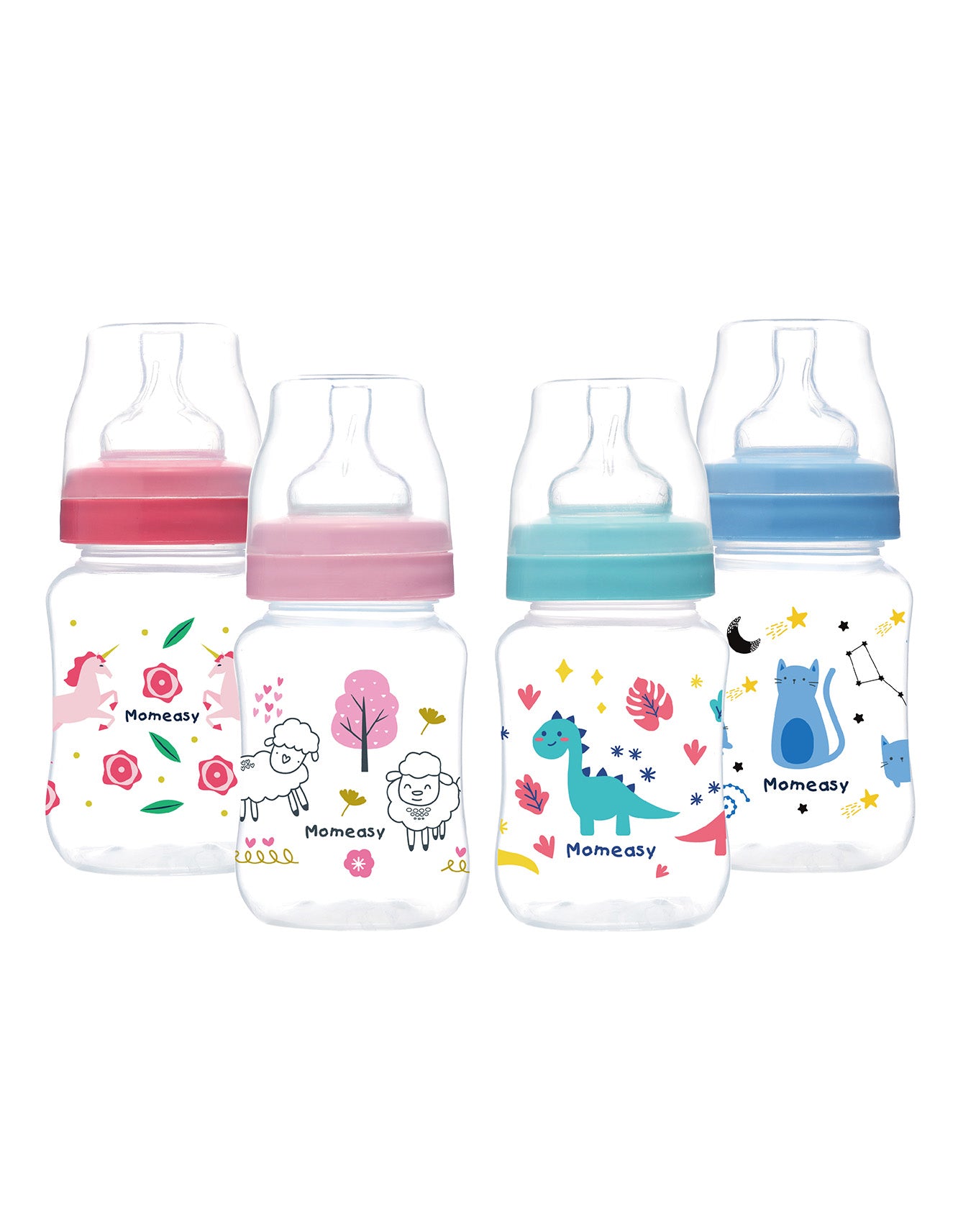 Momeasy OZ 240 ML Wide Neck Feeding Bottle Pack of at Zubaidas