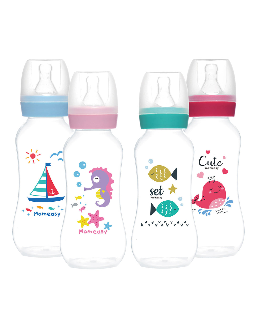 Zubaida's Momeasy 8oz/240ML Standard Feeding Bottle (Pack of 1) - Zubaidas Official™