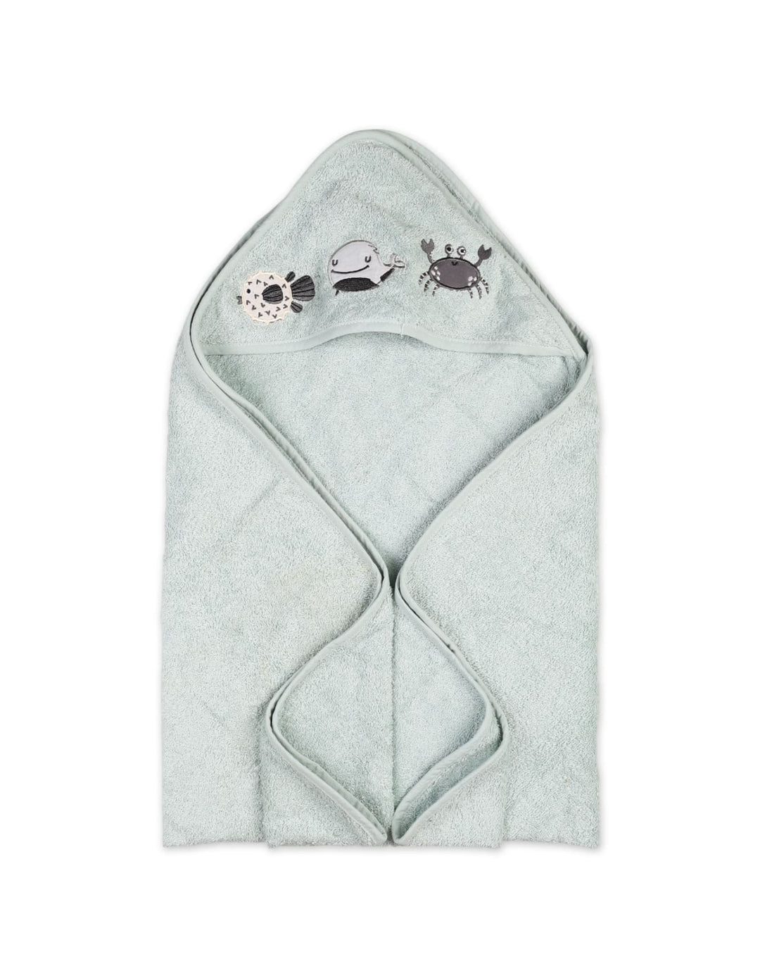 Baby Bath Towel Hooded Bambies® Light Green Large at Zubaidas® - Pakistan’s No. 1 and the most trusted baby and kids store for over 50 years. Buy Online. Nationwide Delivery. Best Prices.