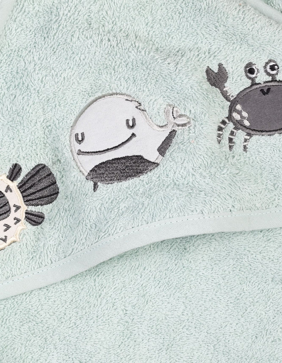 Baby Bath Towel Hooded Bambies® Light Green Large at Zubaidas® - Pakistan’s No. 1 and the most trusted baby and kids store for over 50 years. Buy Online. Nationwide Delivery. Best Prices.