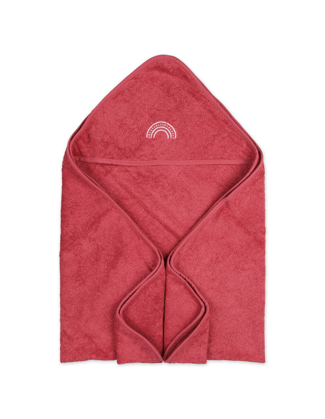 Baby Bath Towel Hooded Bambies® Maroon Large at Zubaidas® - Pakistan’s No. 1 and the most trusted baby and kids store for over 50 years. Buy Online. Nationwide Delivery. Best Prices.