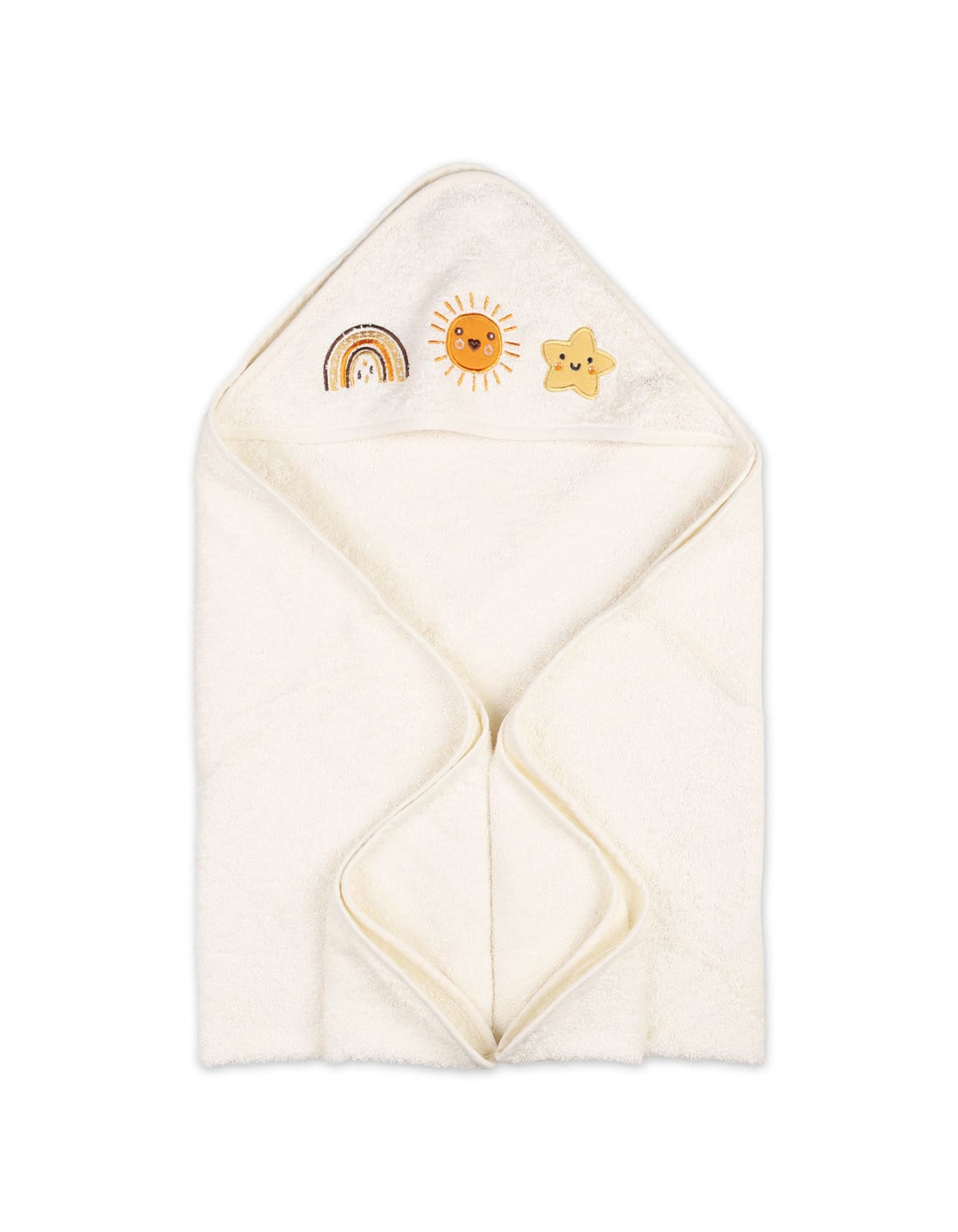 Baby Bath Towel Hooded Bambies® Off White Large at Zubaidas® - Pakistan’s No. 1 and the most trusted baby and kids store for over 50 years. Buy Online. Nationwide Delivery. Best Prices.