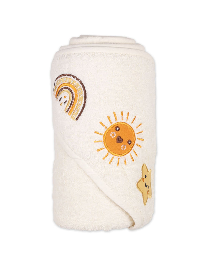 Baby Bath Towel Hooded Bambies® Off White Large at Zubaidas® - Pakistan’s No. 1 and the most trusted baby and kids store for over 50 years. Buy Online. Nationwide Delivery. Best Prices.