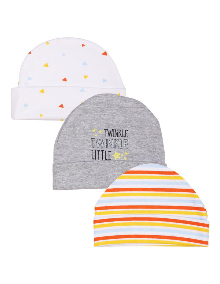 Baby Caps Bambies® Pack of 3 Patterns at Zubaidas® - Pakistan’s No. 1 and the most trusted baby and kids store for over 50 years. Buy Online. Nationwide Delivery. Best Prices.