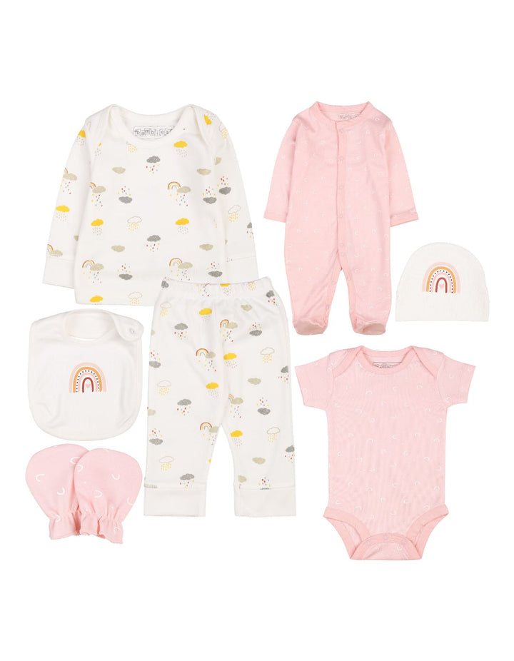 Bambies® Newborn Gift Set Rainbow at Zubaidas® - Pakistan’s No. 1 and the most trusted baby and kids store for over 50 years. Shop Online. Nationwide Delivery. Best Prices.