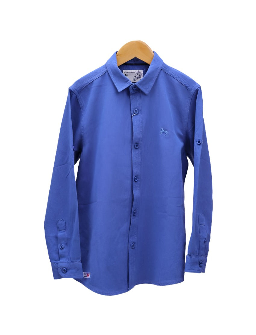 Boys Formal Shirt Bambies® Royal Blue at Zubaidas® – Pakistan’s No. 1 and the Most Trusted Baby and Kids Store for Over 50 Years. Shop Online. Nationwide Delivery. Best Prices.