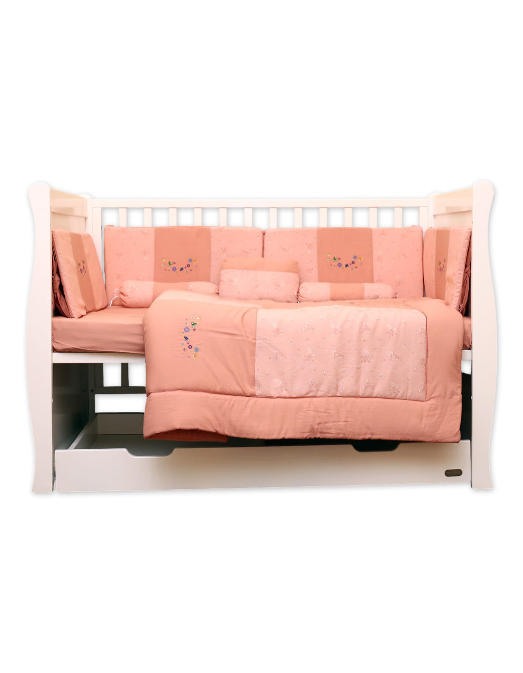 Shop Cot Bedding Set Floral from Zubaidas® - Pakistan’s No. 1 and the most trusted baby and kids store for over 50 years. Nationwide Delivery. Best Prices.
