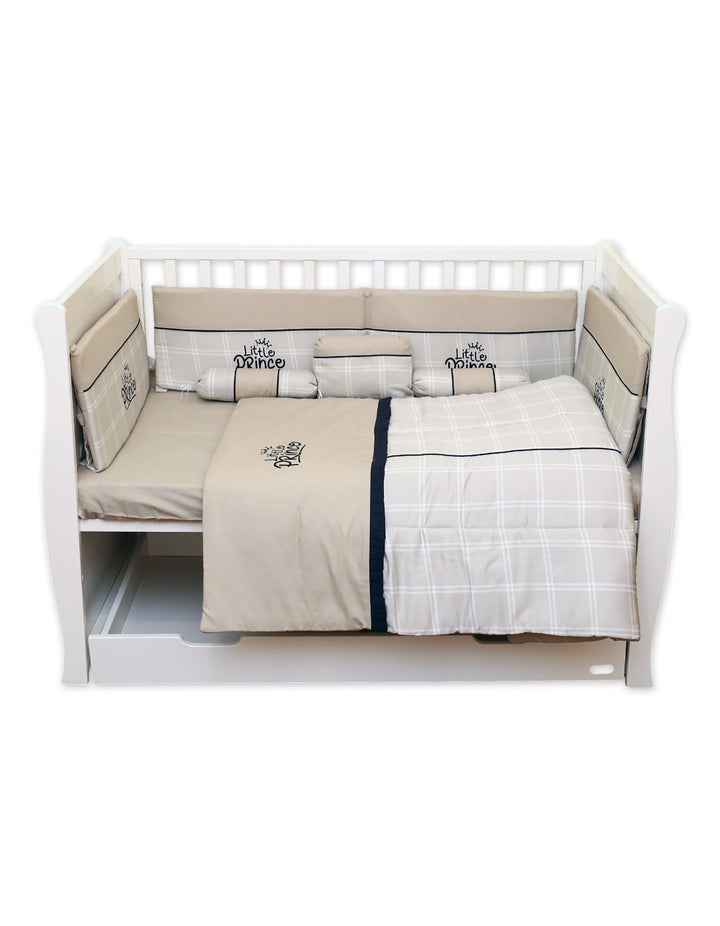Shop Cot Bedding Set Little Prince Royal from Zubaidas® - Pakistan’s No. 1 and the most trusted baby and kids store for over 50 years. Nationwide Delivery. Best Prices.