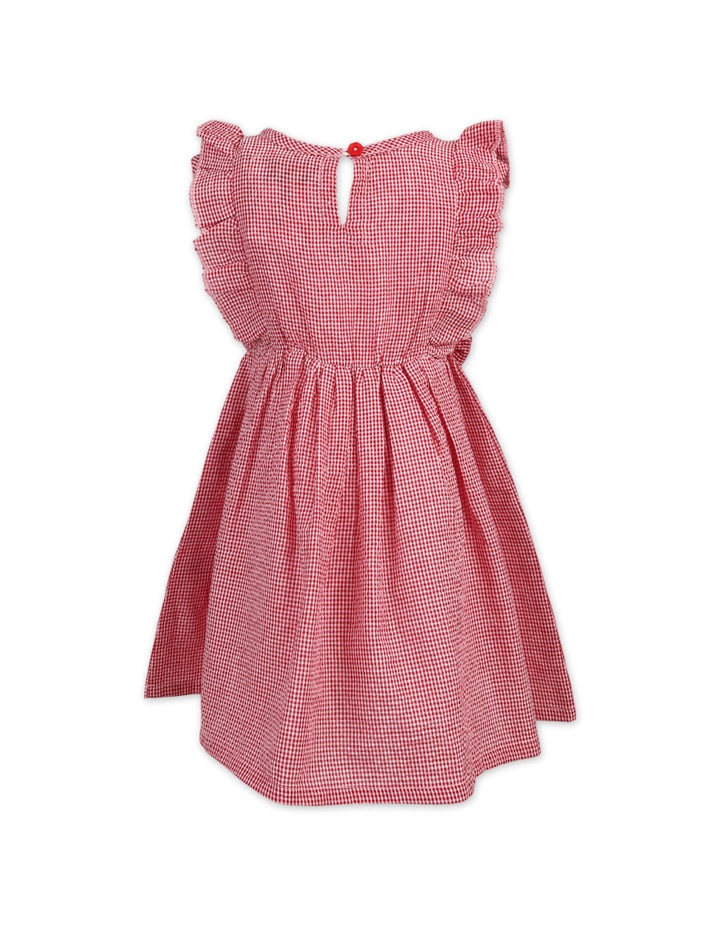 Shop Dress Ruffled with Classical Gingham Print from Zubaidas® - Pakistan’s No. 1 and the most trusted baby and kids store for over 50 years. Nationwide Delivery. Best Prices.