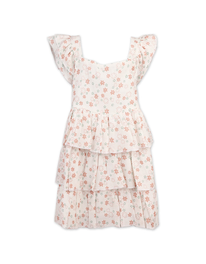 Shop Trendy Casual Dress with Layers and Charming Floral Print from Zubaidas® - Pakistan’s No. 1 and the most trusted baby and kids store for over 50 years. Nationwide Delivery. Best Prices.