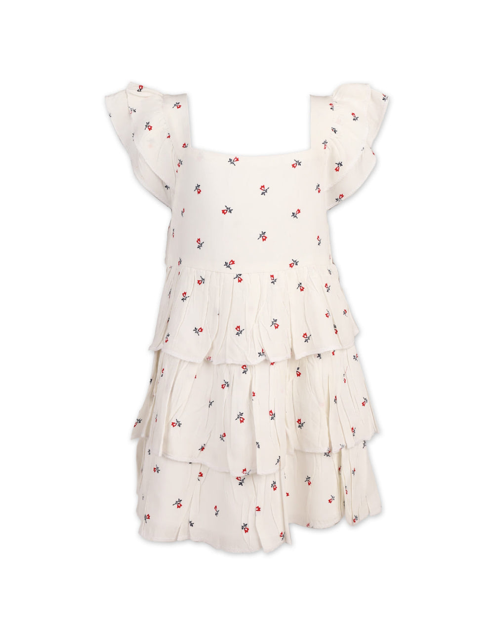 Shop Trendy Casual Dress with Layers and Vibrant Crimson Blossom Slumber Print from Zubaidas® - Pakistan’s No. 1 and the most trusted baby and kids store for over 50 years. Nationwide Delivery. Best Prices.