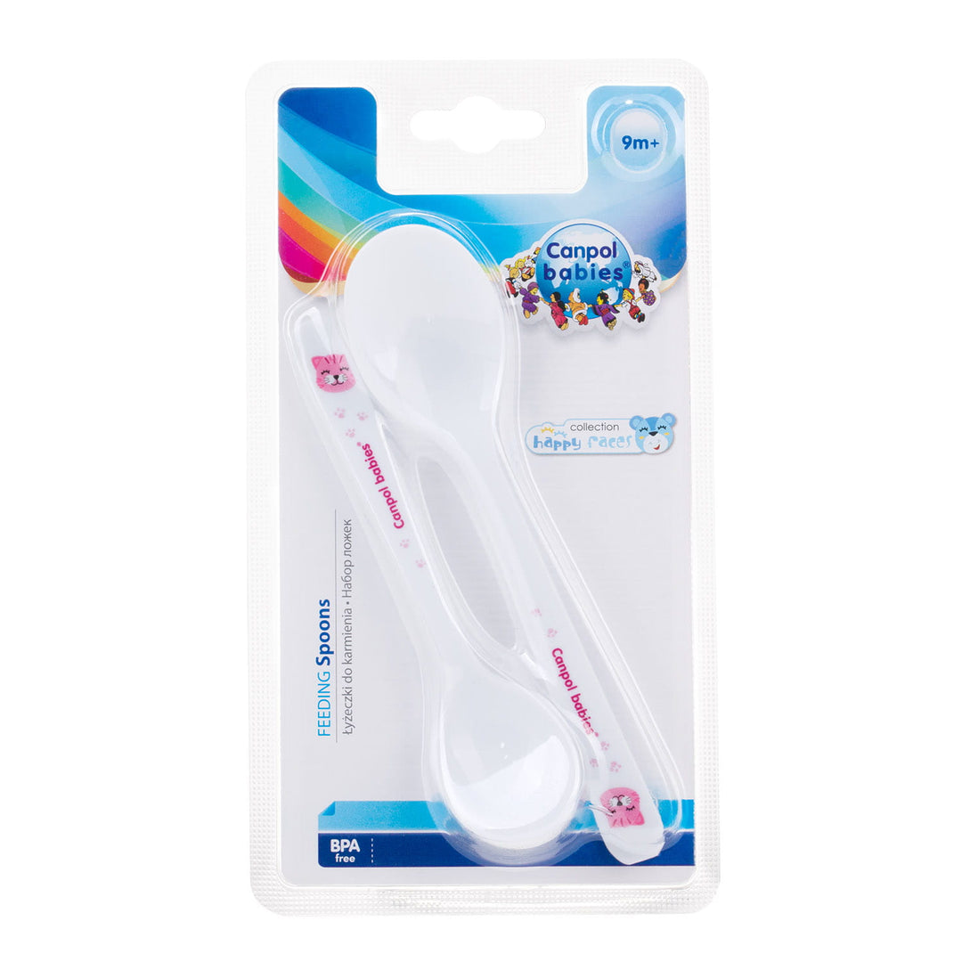 Zubaida's Canpol Babies Happy Faces Spoon Set - 4/417 - Zubaidas Official™