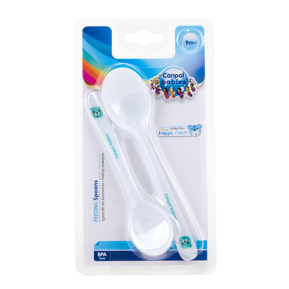 Zubaida's Canpol Babies Happy Faces Spoon Set - 4/417 - Zubaidas Official™