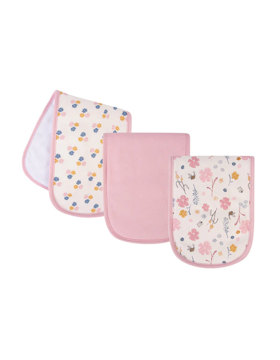 Zubaida's Soft, Absorbent & Baby-Friendly 3 Pcs Burp Cloths - Zubaidas Official™