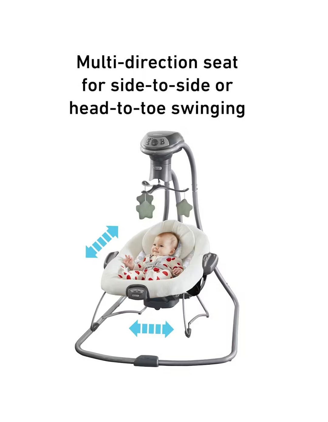 Graco® Simple Sway™ 2-in-1 Swing with Bouncer Emersyn G-1W160EYN 2139193 at Zubaidas® - Pakistan’s No. 1 and the most trusted baby and kids store for over 50 years. Shop Online. Nationwide Delivery. Best Prices.